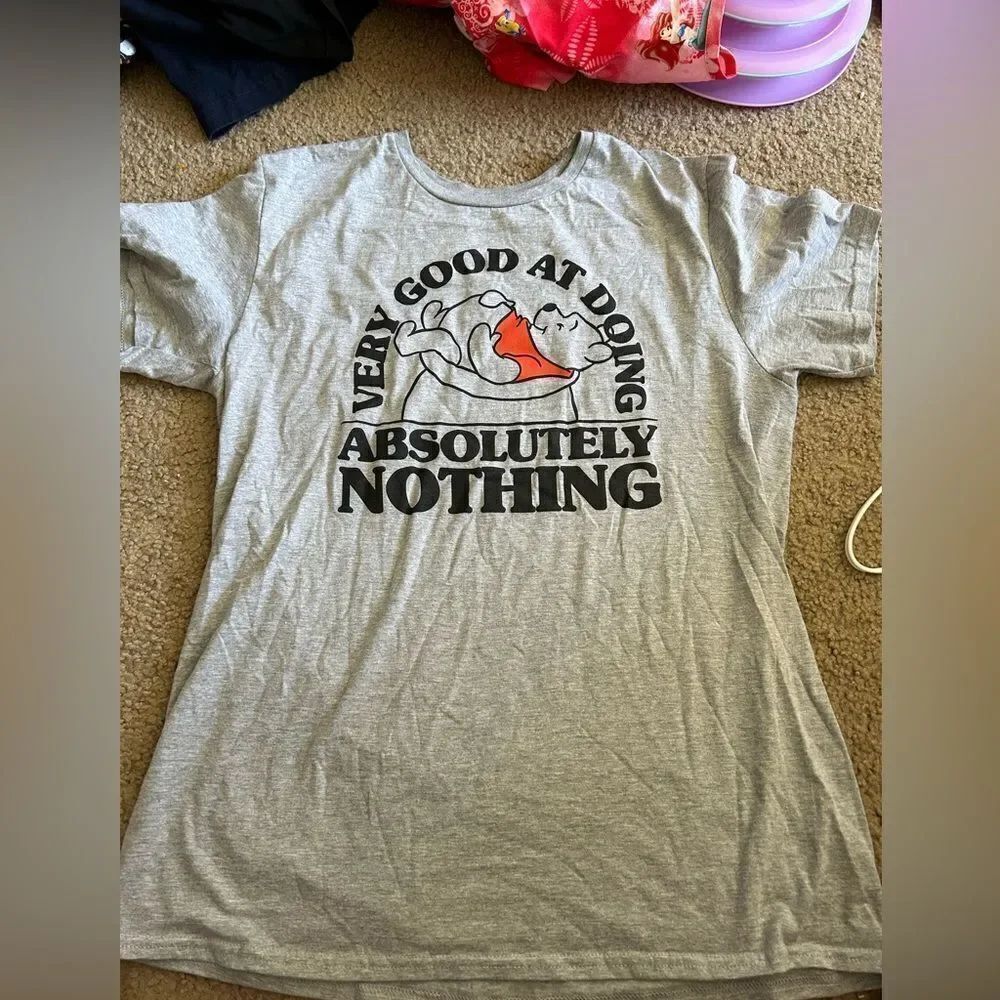 Winnie the Pooh Very Good at Doing Nothing Tshirt